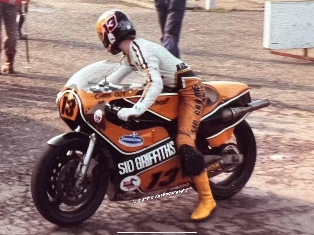 ironorephotos's tweet photo. #chrisguy #Toff #2strokeracing  Chris Guy Mallory Park 1981 https://t.co/mMDhOXy49h