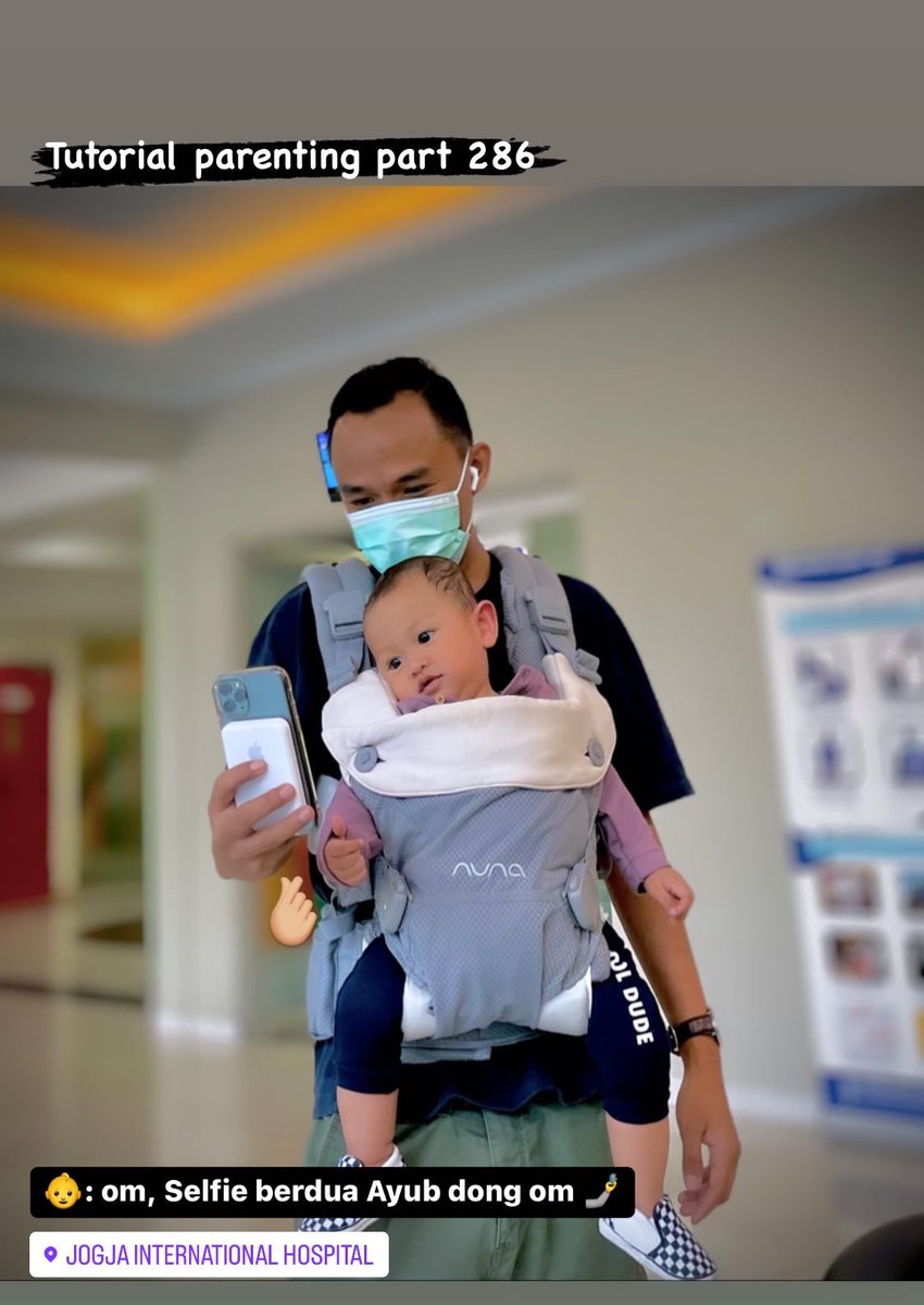 brianrheza's tweet photo. Udah cocok belum gendong anak? https://t.co/ndjvV7jSWu