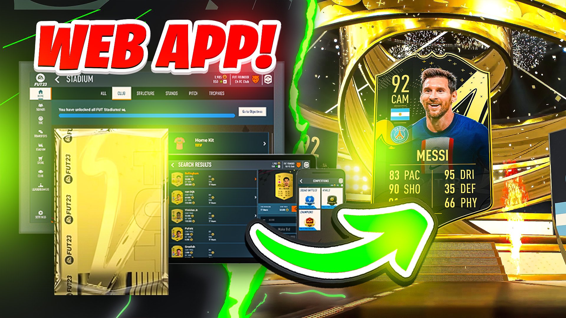 Matt Craig on X: FIFA 23 Web App ✓ Pack Opening ✓ Web app trading ✓ 5:15pm    / X