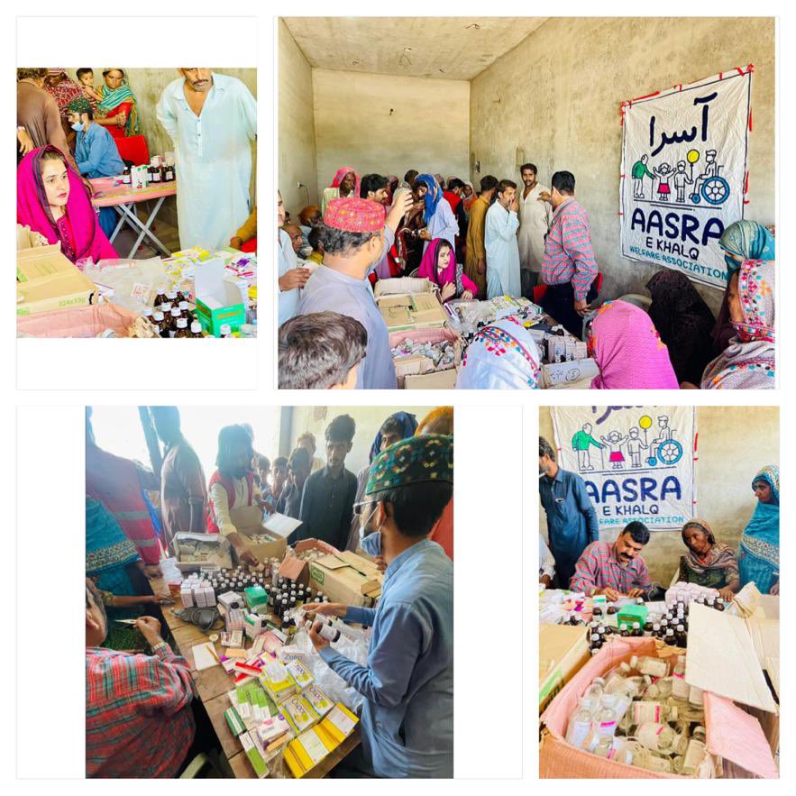 SindhooNawaz's tweet photo. Flood Relief Day-35
Today we arranged Free Medical Camp and distributed Ration at Moro with the help of Aasra Welfare Association.
#ReliefForRainVictimsOfSindh https://t.co/TKrSdh3u3Q