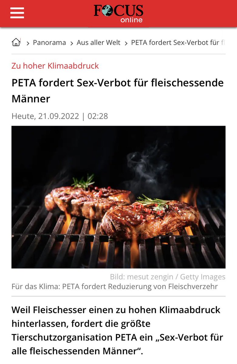 PETA hat doch Lack gesoffen