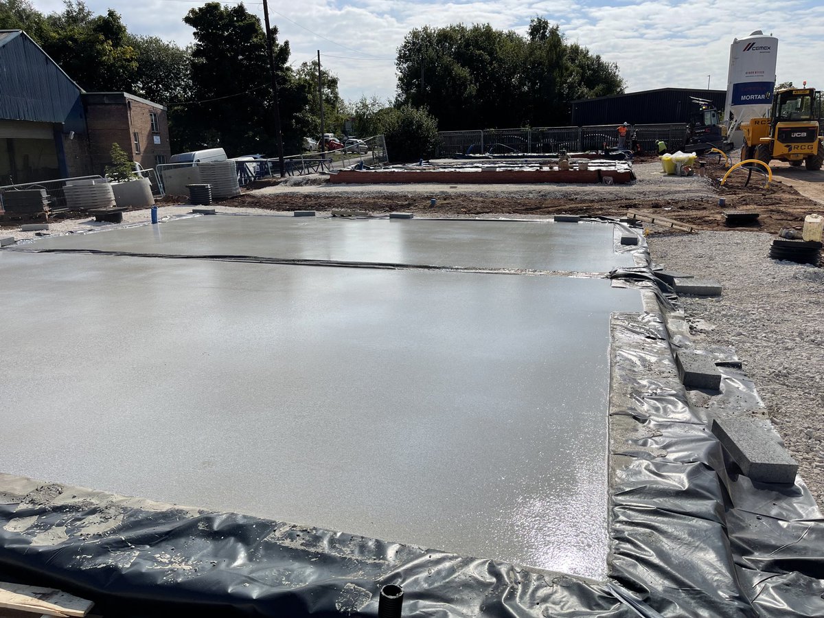 Great to see site progress, POS works progressing well, along with floors/ plots ready for build.