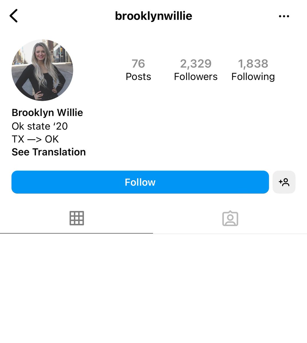 RealitySteve's tweet photo. Brooklyn Willie, 25, Stillwater, OK. (IG: brooklynwillie). She was the first one out last night to meet Zach. Graduated Oklahoma St University, and here’s something we’ve never had on the show, she’s a professional barrel racer. https://t.co/rWjD7ObPVJ