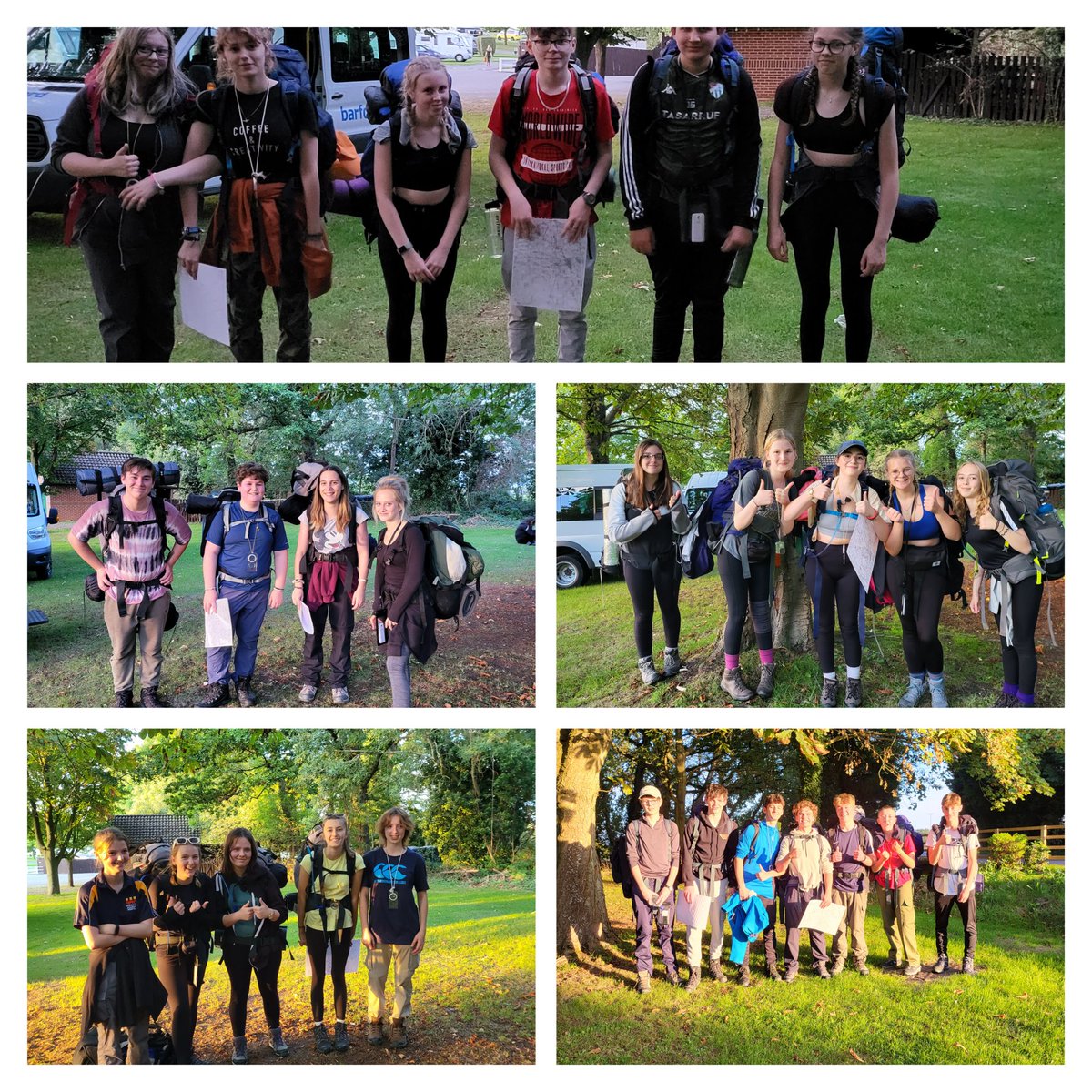 DofE_WAN's tweet photo. All 5 groups safely back to camp. #day1complete #resilience #makingmemories https://t.co/1c09dsV9LA