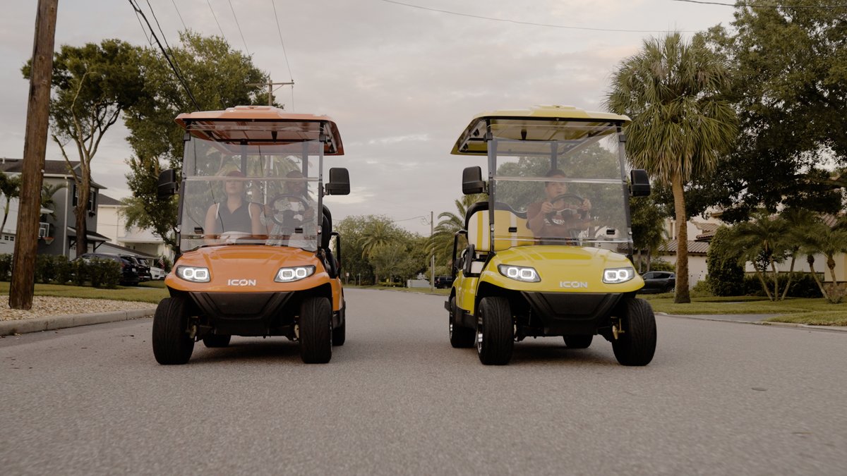 _IconEV's tweet photo. Wingman approved. 🧡 💛 🔌 🔋

Where will your ICON EV take you?

#lowspeedvehicle #gogreen #lsv #iconev #iconelectricvehicle #beanICON #allelectric https://t.co/tYNJdP4mwJ