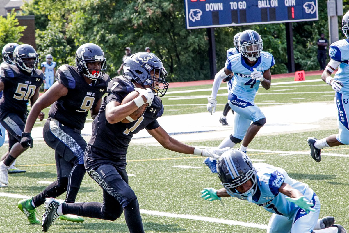 KIPP_DC's tweet image. This past Saturday, our High School Football Teams, KIPP DC College Preparatory and Legacy College Preparatory, played against each other! It was an excellent game, and the Classic Championship winner was KIPP DC College Preparatory! 🎉 #KCP #KIPPDC