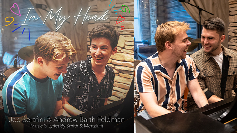 New music alert 🎼🚨

“In My Head (Feat. <a href="/andrewbfeldman/">Andrew Barth Feldman</a> &amp; <a href="/joe_serafini_/">Joe Serafini</a>),” the debut single by <a href="/danieljmertz/">Daniel J Mertzlufft</a> &amp; @=<a href="/JakeSmithSings/">Jacob Ryan Smith</a>, is set to release on September 23rd 🎶

Watch a preview here: bit.ly/3xHMdVp