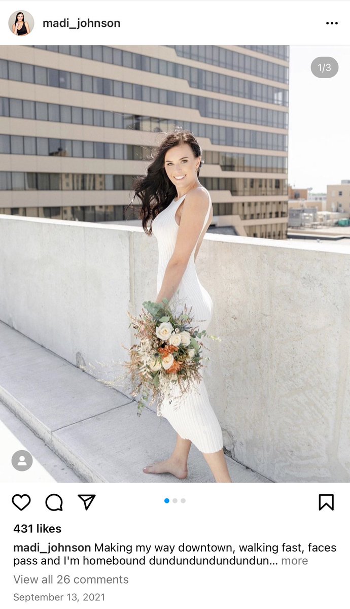 RealitySteve's tweet photo. Madi Johnson, 26, Fargo, North Dakota. (IG: madi_johnson). Owns MJM Consulting, a marketing &amp; consulting business in the medical aesthetic industry. The “sister-mom” in her IG bio is an interesting story that I only know partial details to but I’m sure she’ll share on the show. https://t.co/EUiUSLvtpA