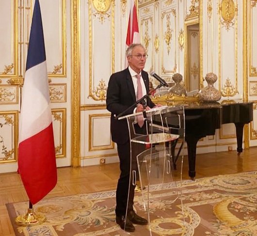 HonStephaneDion's tweet photo. Wishing a warm welcome to the delegation of 🇨🇦 companies led by @lisacampbellasc taking part in #IAC2022! We wish you very productive meetings and encounters that will undoubtedly help strengthen our 🇨🇦🇫🇷 cooperation in the #space sector. https://t.co/6ycnRHsRd4
