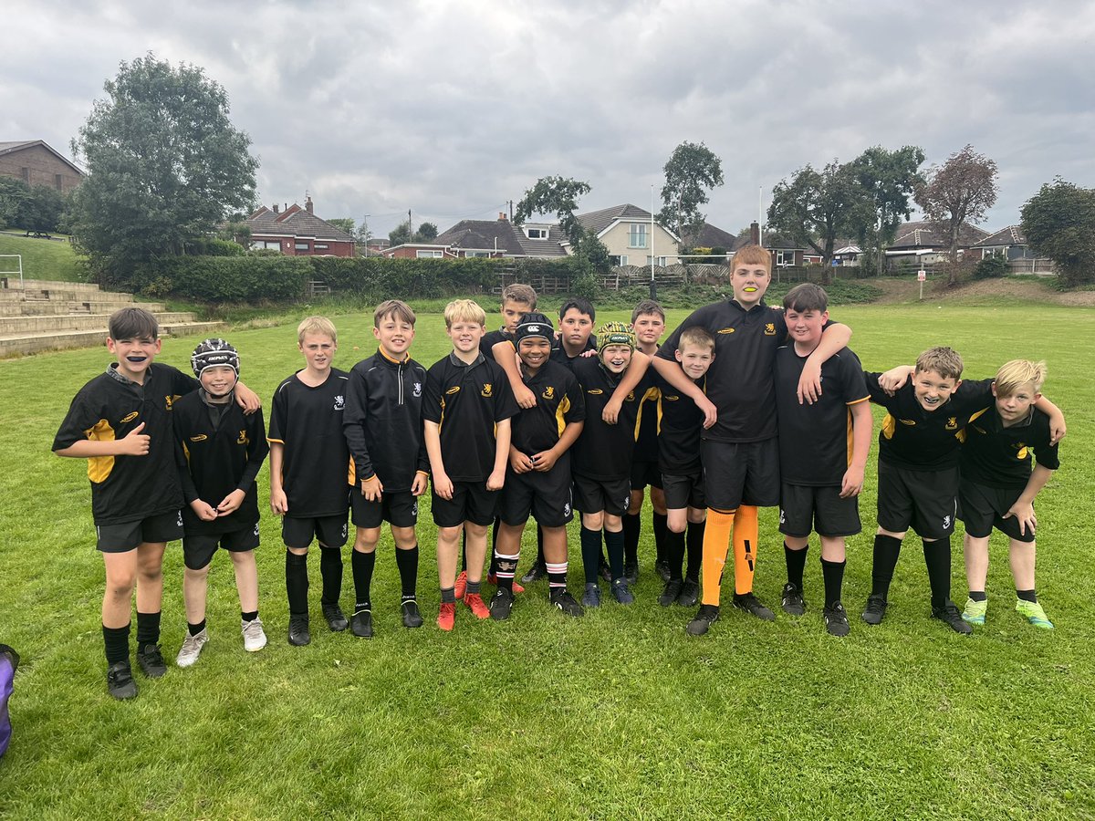 First rugby league match for our Yr 7s today against Saddleworth School. Well done to all boys who took part.