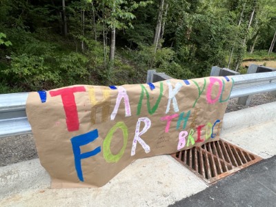 FreeseNichols's tweet photo. In November 2020, a storm in @thrlNWilkesboro caused a major road to close that connected the people who lived in the county with quick access to the Town. Freese and Nichols' team completed a bridge design that helped the community regain access. https://t.co/YgpcF7TgCy https://t.co/lDbRnxRDjd