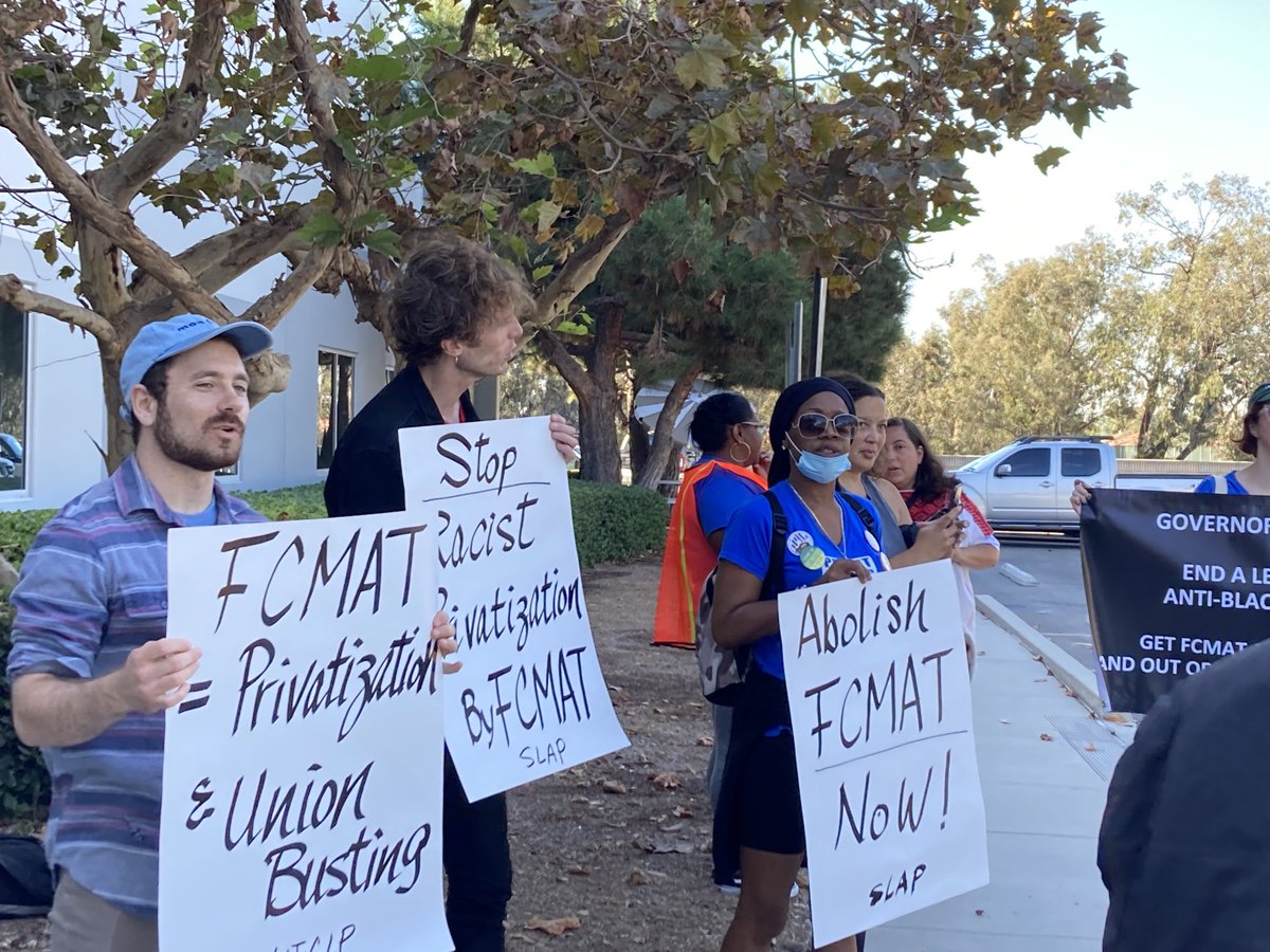 Educate2day941's tweet photo. #oakland and #inglewood #parents & #educators shut down mtng of #racist #privatizing state-funded agency #FCMAT @hyphy_republic @OEA @kpfaradio @AJUpFront @Parent_Voices @frankadamson @JuliaSassRubin @KeithEricBenson https://t.co/fz47oKsS5J