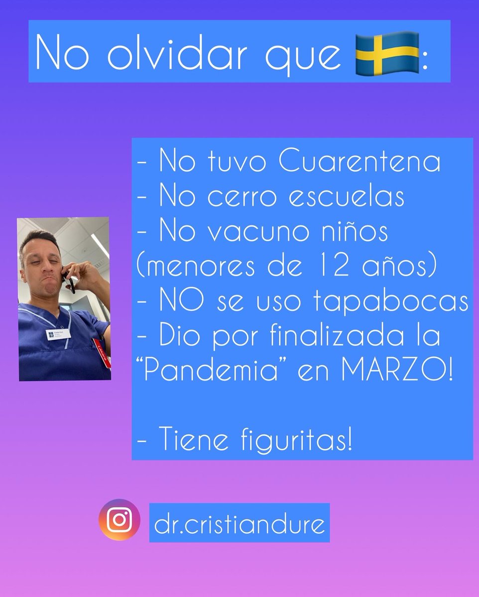 DurCristian's tweet photo. Imposible no comparar: #suecia vs #argentina #niños #c19 #escuelas https://t.co/t9fyUnO5N6