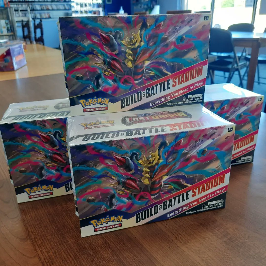 GTGameHouse's tweet photo. RESTOCK ALERT!!! We've got Magic the Gathering, Pokémon, and shiny new dice here at the GameHouse!
#magicthegathering #mtg #dominariaunited #modernhorizons2 #pokemon #lostorigins #dnd #dice #gaming #gameshop #smallbusiness #restock #checkitout https://t.co/Fve8difDMu