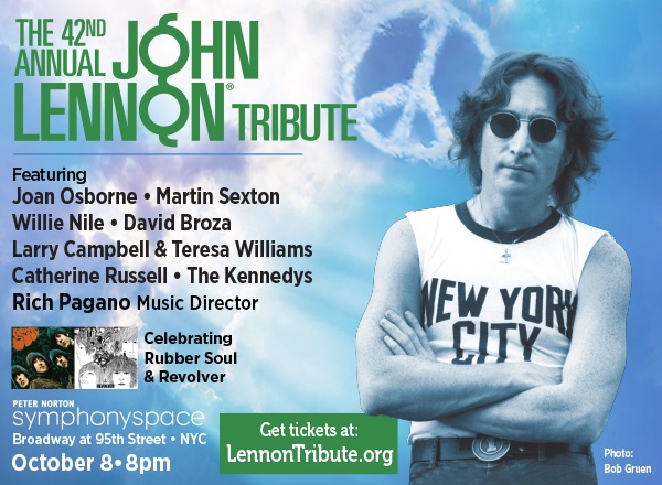Good seats are still available at LennonTribute.org