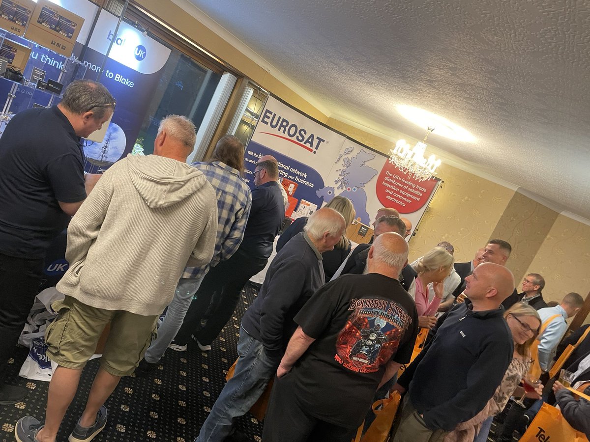 Lively start to Eurosat Western Roadshow. Come down and chat all things Sanus <a href="/Eurosatwestern/">Eurosat Western</a>