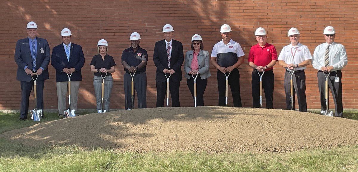 Ground has broken on our new career-tech addition to Wayne High School at Huber Heights City Schools. This $8.5M addition creates new construction trades, HVAC, and welding programs in partnership with the Miami Valley Career Tech Center. <a href="/HHCSdistrict/">Huber Heights City Schools</a> @MVCTC <a href="/GilbaneBuilding/">Gilbane Building</a>