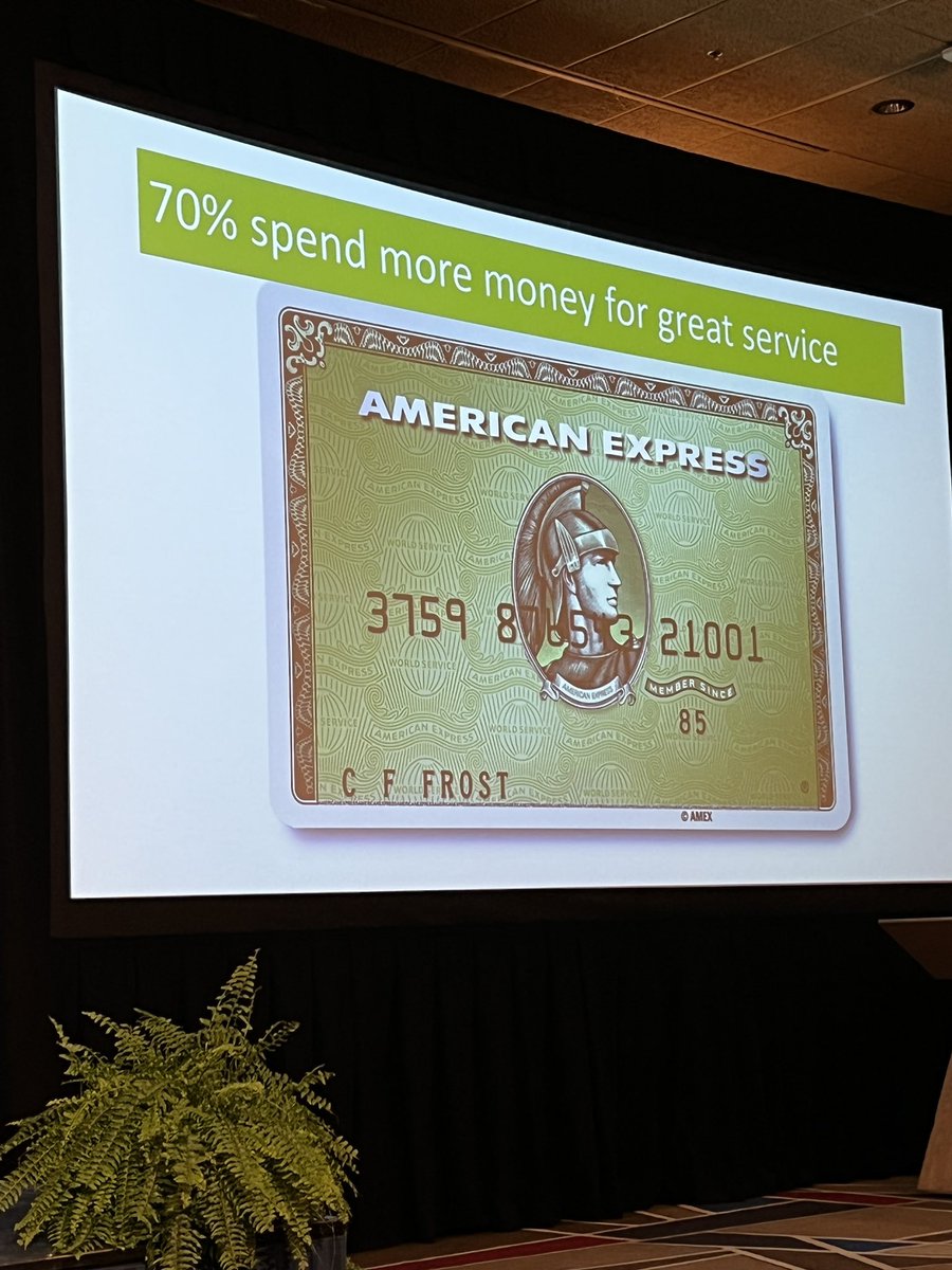 70% of people will spend more for great service. #SSIEvent2022