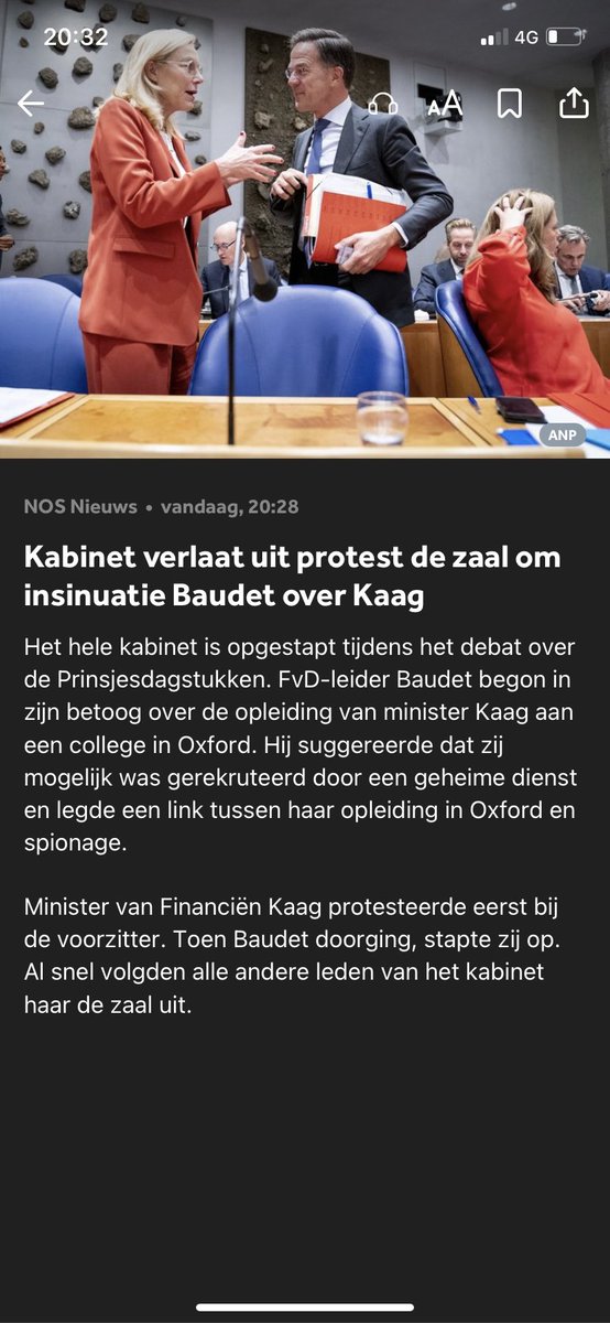 MarcelleFNV's tweet photo. Selectief lezen be like: het hele kabinet is #opgestapt 🙊🎉 https://t.co/H0AfxQ08of
