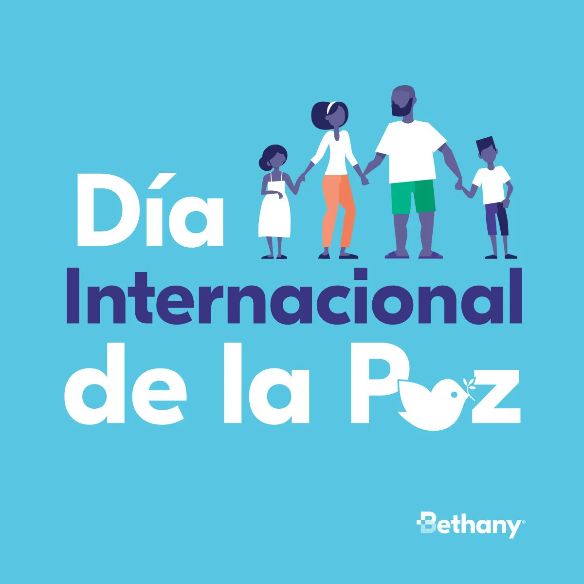 Día Internacional de la Paz 

En Bethany trabajamos para que cada una de estas condiciones de paz se hagan realidad y buscamos crear conciencia para que más personas y organizaciones se comprometan con estos ideales.