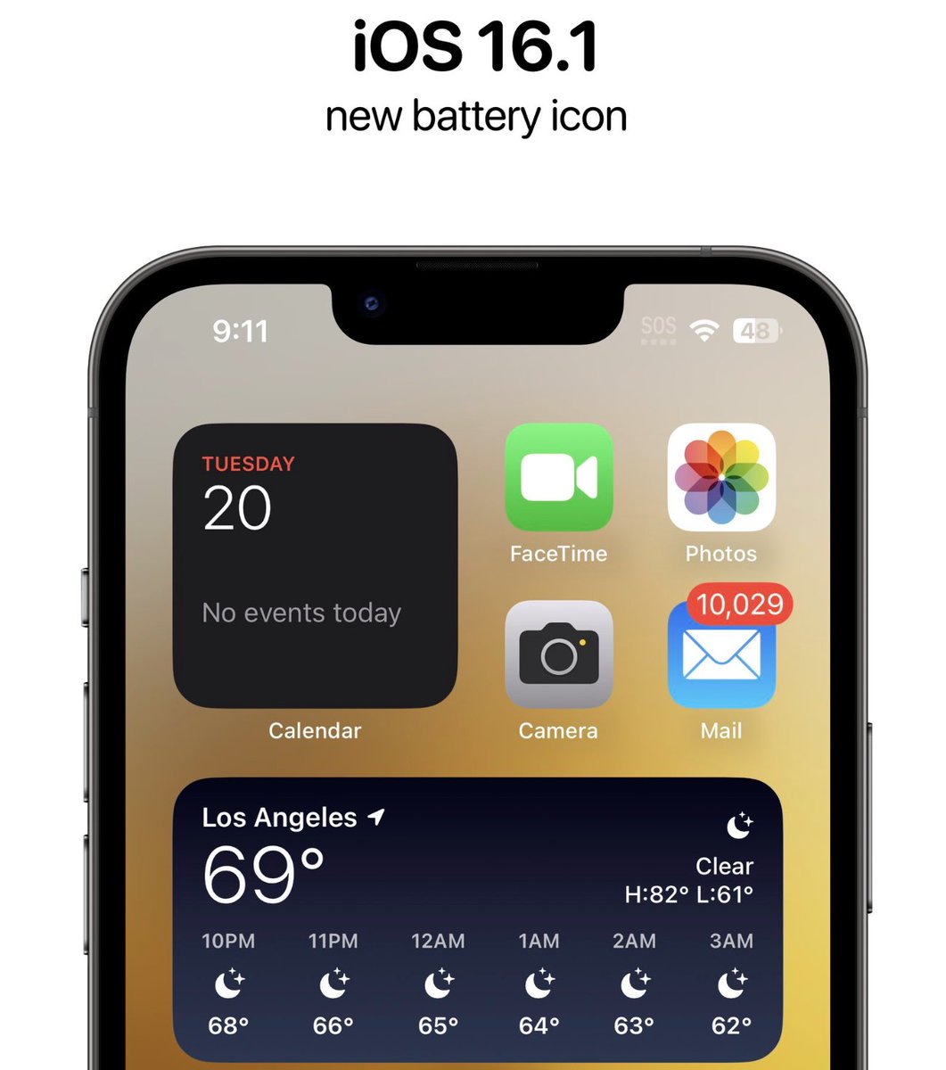 Lock_On_Tech's tweet photo. iOS 16.1 – New Charging Icon - what do you think?

https://t.co/ugvL45PEKR…

#apple #ios #ios16 #ios16beta #iphone14 #iPhone14Plus #iPhone14Pro #iphone14promax #iPhone13 #iPhone13mini #iPhone13Pro #iphone13maxpro #iphone14series #iPhone13Series #iPhone12ProMax #iphone12pro https://t.co/6etlhaeQYF