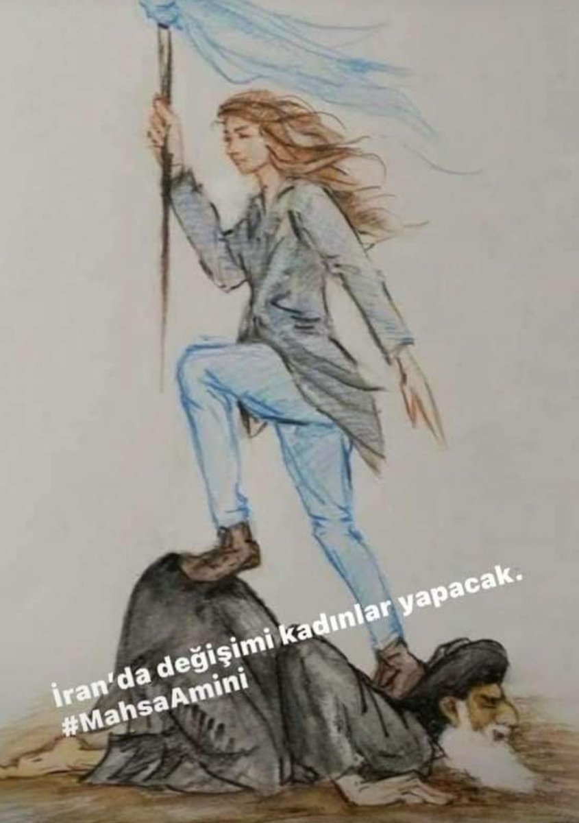 CudiBaz3's tweet photo. Saçlarımız sizin için gunah idam,tahrik ve hünharc ölüm sebebi,
Bizim için aslet güzellik ve yaşam sevinic.Her toplumun kızlarının saçlerı o toplunu sembolu ve namusudur. Kesenizden örtsenizde kökü bizde.Bu bayrak gibi yine dalgalanacak.örüklermiz sizin idamınız olacak. https://t.co/YsrL8LX1bj