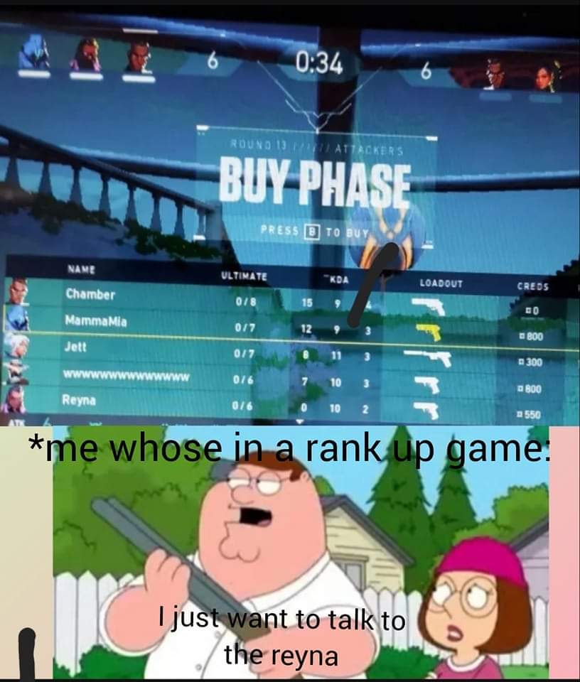 Reyna lets talk 
#VALORANT