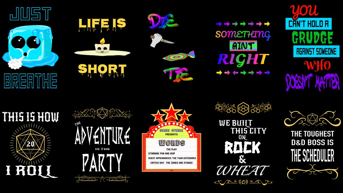 Me_D_Ogre's tweet photo. Been grinding out the designs on redbubble, get these on shirts and stickers if they speak to you. Rep your Me-D-Ogre Merch. https://t.co/UAUoL9C6fo https://t.co/FyUVpnpv9W