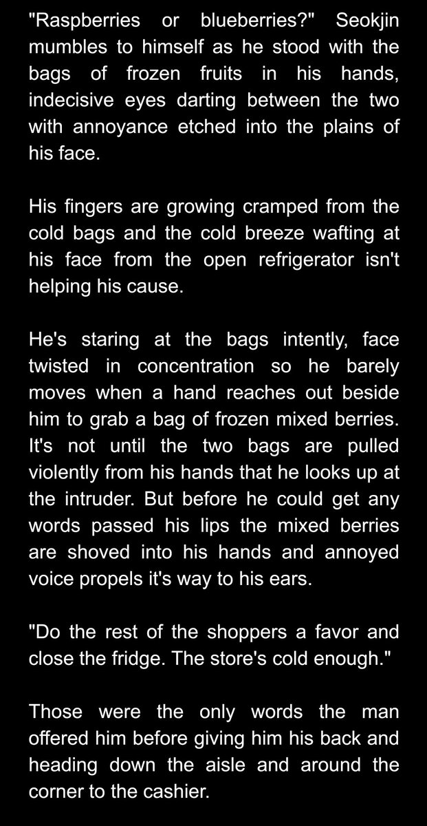 A sneak peek for #wipwednesday since I've been MIA for a while now... Can you guess the Seokjin ship?? 😉😅 <a href="/ethesea1/">Eliza 🦄💖</a> &amp; <a href="/alessia021092/">~ Alessia ~</a> this both yall fault 😅😂 #SEOKJIN