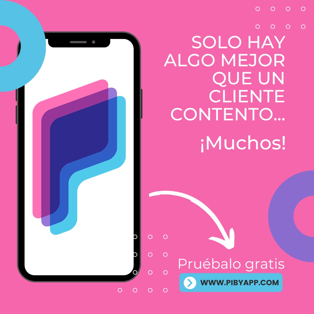 pibyapp's tweet photo. Solo hay algo mejor que un cliente contento... ¡Muchos!

Consigue clientes contentos con Piby. 🛍

Solicita el alta gratuita de tu negocio en nuestra web:

https://t.co/smcC5tpeYu https://t.co/ZMSR0tVPb4