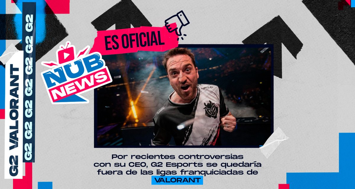 shegamingcol's tweet photo. La polémica de lo sucedido el pasado fin de semana con Carlos "Ocelote" Rodríguez el CEO de G2 eSports finalmente ha dado sus frutos 😒😬

La nueva liga franquiciada de Valorant que algunos fans llaman " es una de las promesas en el nuevo ecosistema de eSports mundiales 🔥🔫 https://t.co/r168A2prpM