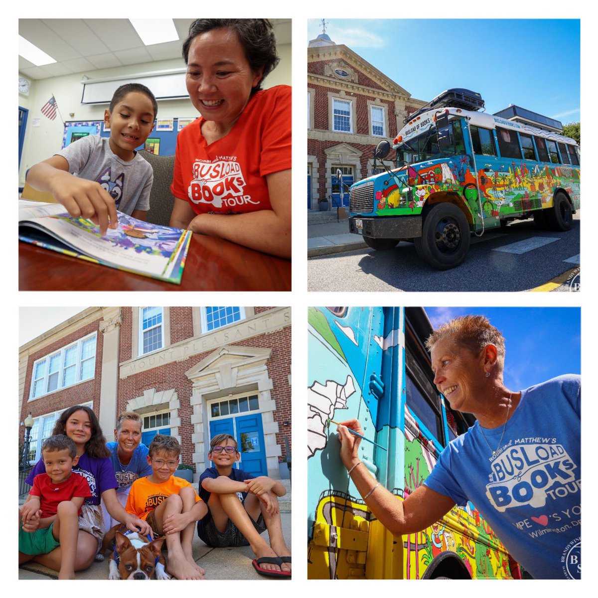 ElementaryMount's tweet photo. What an incredible day MPE had with @drawingrobbi  &amp; @writingmatthew from Busload Of Books! 📚🚌 Thank you Mrs. Evans for your dedication &amp; for coordinating such an incredible literacy event for our students!! 🐲💚🐉 #powerofone #weareMPE #rverychildgetsabook #bsd @BSDk12 https://t.co/0Oyz61Ezho