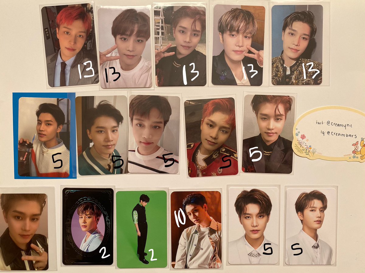 creamyhc's tweet photo. Wts want to sell part of my Taeil collection 

prices in pic all in USD!
open to everyone! ww , cad usa etc etc 
go? sure just dm! 
💌 pls dm/comment  if interested

top row all kihnos $13 each 
Second row: album PCs $5 each 
Third row: etc $2-5 each https://t.co/cI3jvU4DEJ