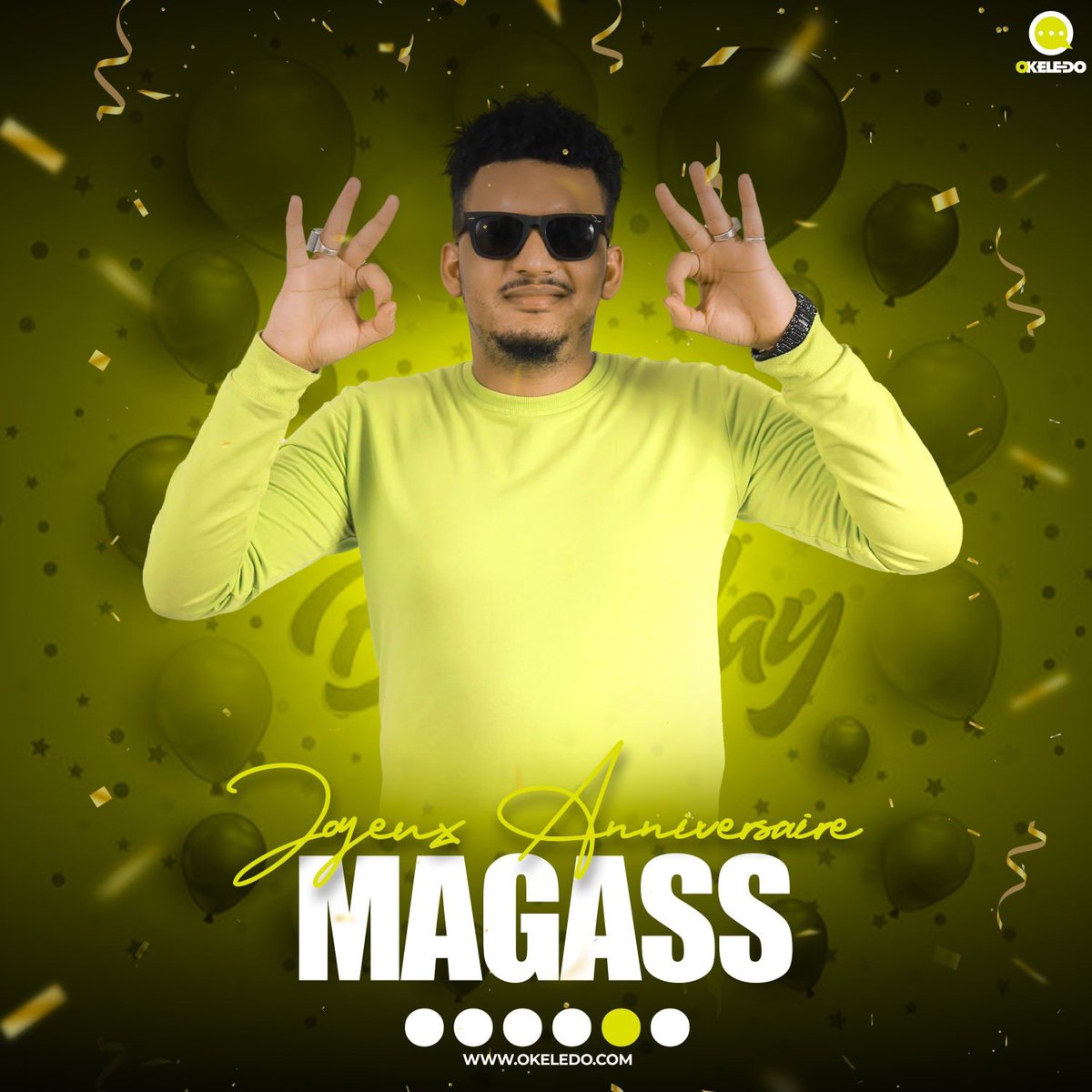 Okeledomag's tweet photo. Chez Magass Le Boss , tous les compteurs sont remis à zéro afin de pouvoir commencer une nouvelle ère avec son incroyable anniversaire qui a lieu aujourd'hui même.
#Magass #okeledoanniv https://t.co/Ghzmulf7Vn