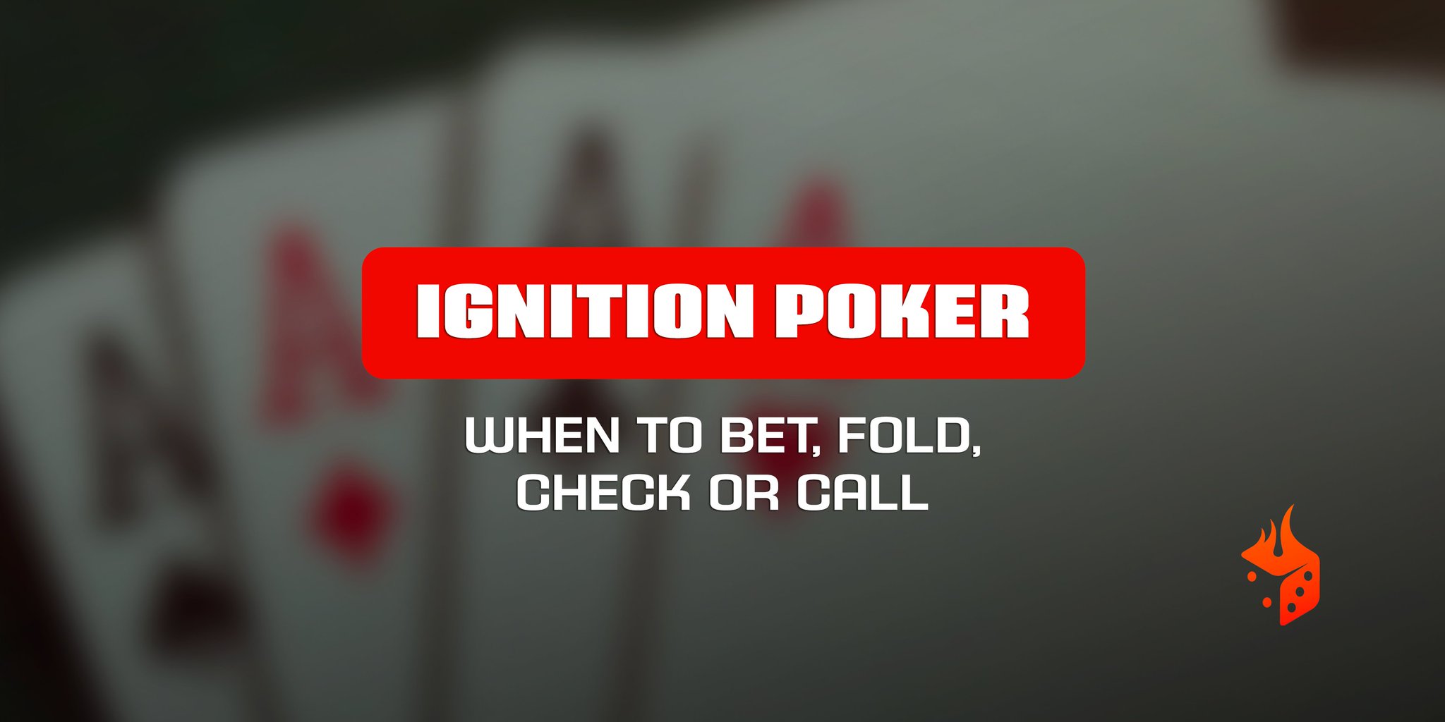 Ignition Casino on Twitter "Winning at online poker means taking the right action at the right