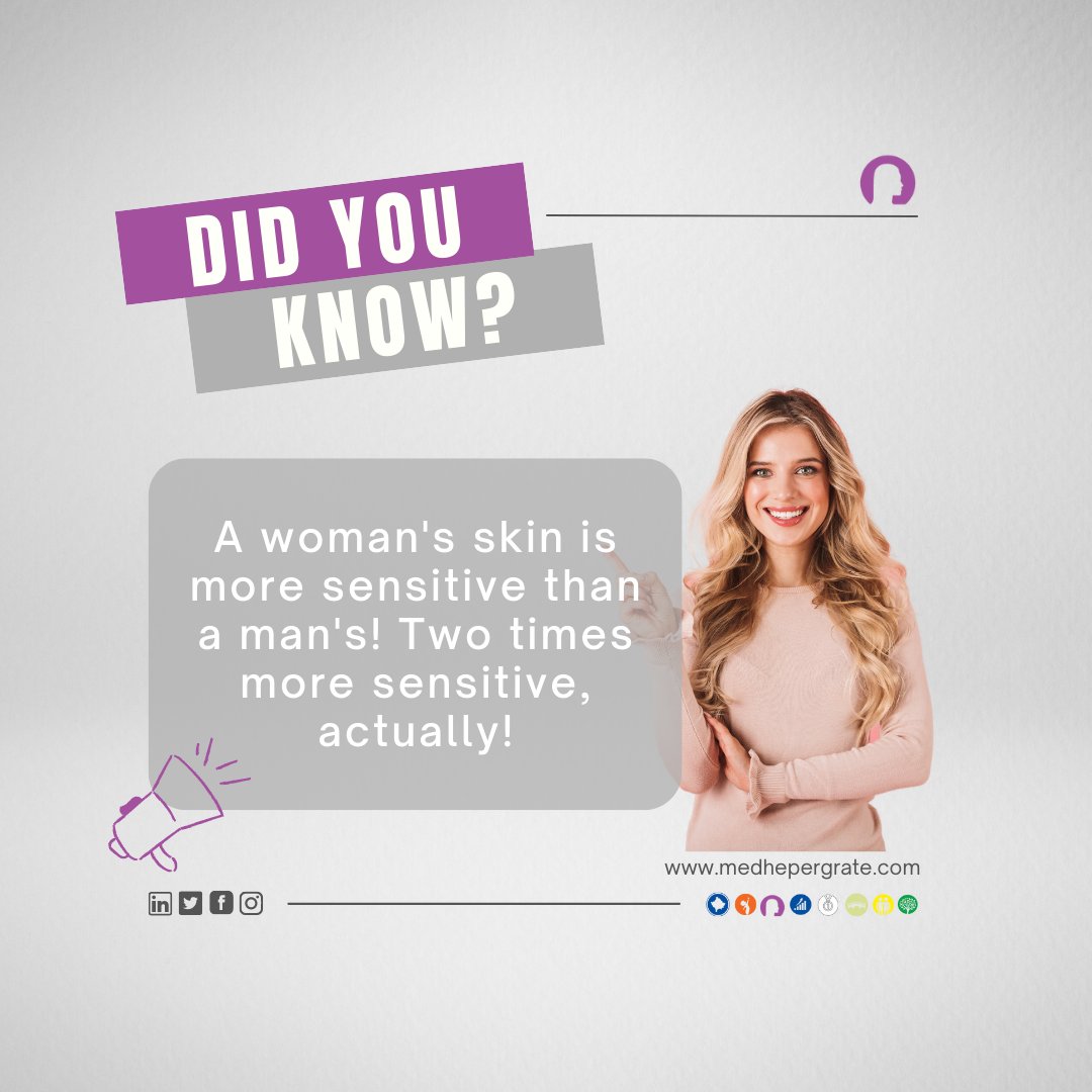 medhepergrate's tweet photo. Did you know?!

#woman #women #girl #girls #skin #sensitive https://t.co/vaz68slaXG