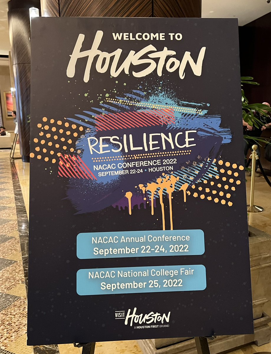 HE_Decoded's tweet photo. @ColumbusHS_Mia’s College &amp; Career team has touched down in Houston, Texas! Looking forward to the next few days at #NACAC22! So grateful to be here!
#HigherEducation #CollegeCounseling  #HEDecoded #Adelante https://t.co/vYI6BIKlXw
