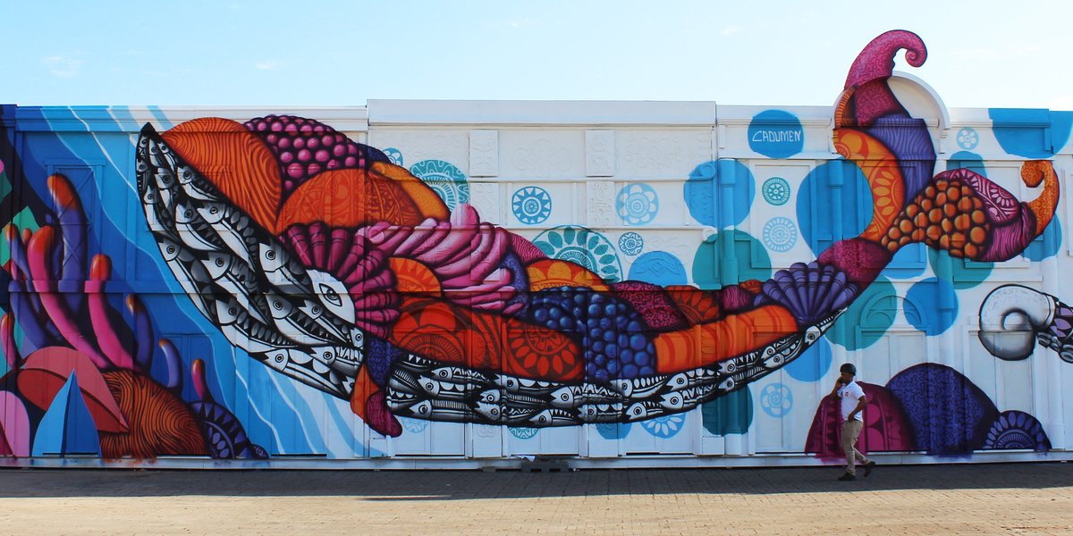 Cadumen's tweet image. Terceira parte do mural no @rockinrio 2022

#cadumen #RockinRio2022  #rockinrio #muralismo #graffiti #StreetArt #RiodeJaneiro