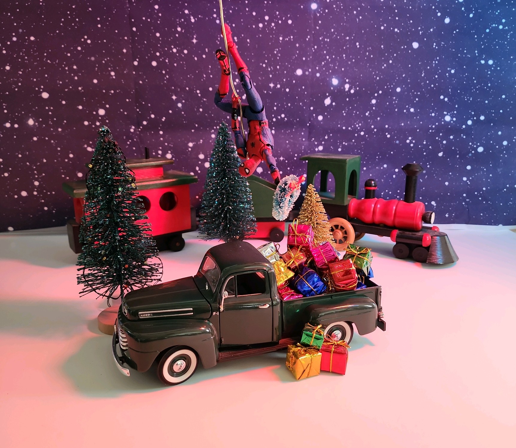 Rick on Twitter: "@Romi_Rain I'm taking Xmas pics of my toys... Too soon?🤔 https://t.co