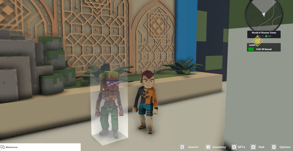 ffllmm5565m's tweet photo. @TheSandboxGame @worldofwomennft I just participated in the #SandboxAlphaS3Giveaway for a chance to win 500 SAND! Found the hidden room in World of Women Tower, check out my screenshot below!
👇 https://t.co/AmJm4WQrEq