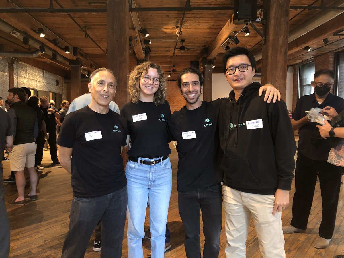 IoTeX at TIPIN Summit today 🔥 

Spreading the word about #MachineFi🤖

#Mainnet2022 #TIPIN #IoTeX