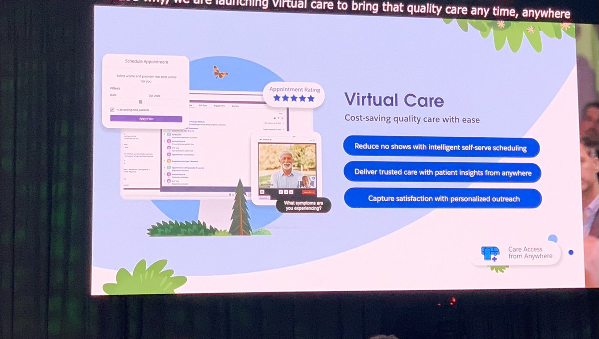 jessdamassa's tweet photo. Here’s what’s BRAND SPANKING new for @salesforce #healthcare now that #SalesforceGenie adds real-time data. Launched @Dreamforce #df22 by @LaShondaInTech &amp; team. #salesforcepartner https://t.co/M4WuoeoWCZ