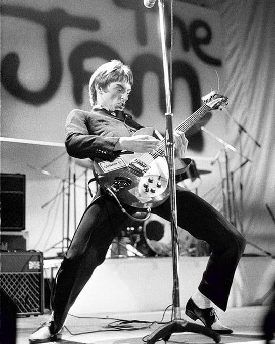 Paul Weller of The Jam, 1977. Photo by Ian Dickson