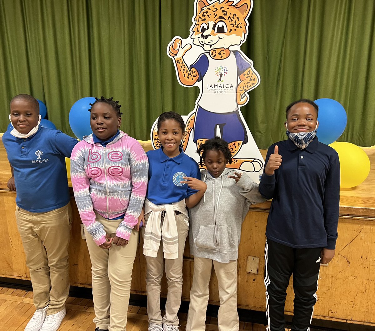 JCS312Q's tweet photo. Today our Kindergarten and Fifth Grade Jaguars attended our JCS Commitment Ceremony and made a pledge to be the best that they can be! #jcspride #weroar https://t.co/oP2hW4pRf1