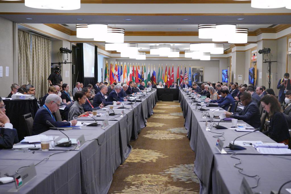 Kemlu_RI's tweet photo. Speaking at the 12th Global Counter-terrorism Forum Ministerial Meeting (21/09), #FMMarsudi as the Co-Chair of CVE WG, sees the importance of involving both the government and people together as “whole society” in countering act of terrorism, more on:https://t.co/G6e8d5Fmve https://t.co/H4TeFOKy6C