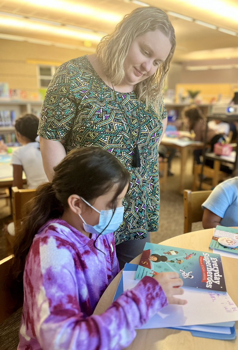 Our newly appointed #STEM #GEMS loved receiving their own copy of <a href="/STEMsuperheros/">STEM Superheroes</a> by <a href="/erin_twamley/">Erin Twamley</a> ! #girlsinstem #womeninstem <a href="/SheldonISD/">Sheldon ISD</a> <a href="/CarrollColts/">Carroll Elementary</a> <a href="/BeckyZalesnik/">Becky Zalesnik</a> <a href="/MsTylersTechies/">Heather Tyler LaBrot</a> #futurereadylibs