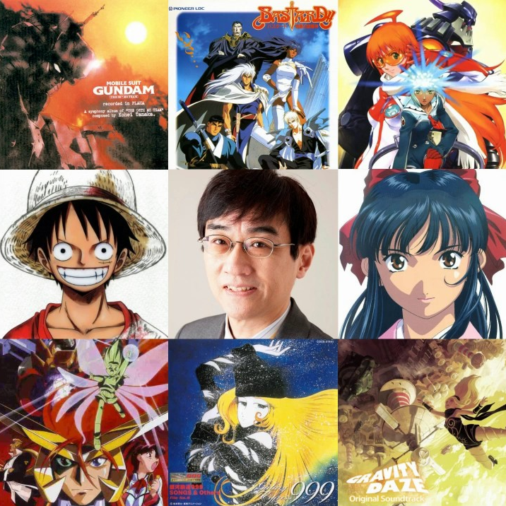 giantrobotfm's tweet photo. Fun fact: Memorably, Kōhei Tanaka composed the soundtrack for #PlanetWith. An elder statesmen in the industry, Tanaka's scored numerous mecha shows, including Gunbuster, the Patlabor OVA, Sakura Wars, 08th MS Team, and most recently, Back Arrow! https://t.co/FtH5mtB4gG