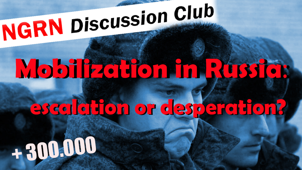 new_geopolitics's tweet photo. Mobilization in Russia - escalation or desperation?

https://t.co/XEBxCl3I9Y

#UkraineRussianWar #mobilization  #UkraineRussiaWar https://t.co/DGVC5ktQgz