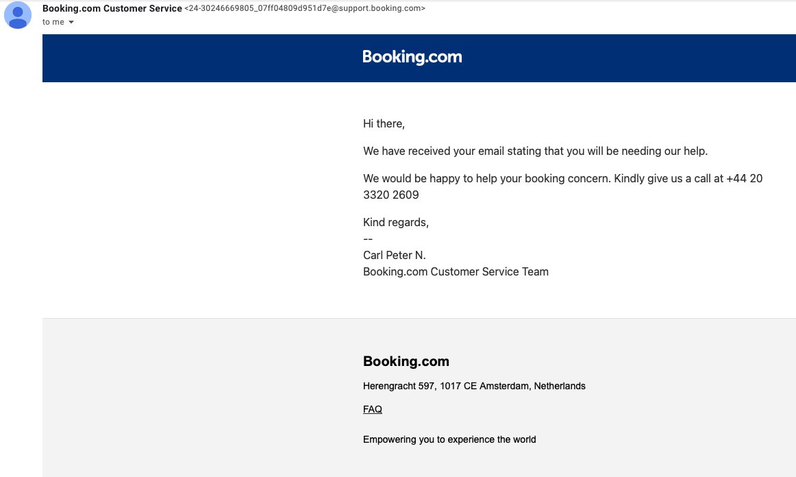 thechexican's tweet photo. @bookingcom is so abjectly awful. Profile updates don’t save, bookings won’t process. Emailing support will have them asking you to call them at an international (read: expensive) non-US phone number. 

What the hell are they even doing processing bookings stateside? 🙄😡 https://t.co/d9VAqnx6RG