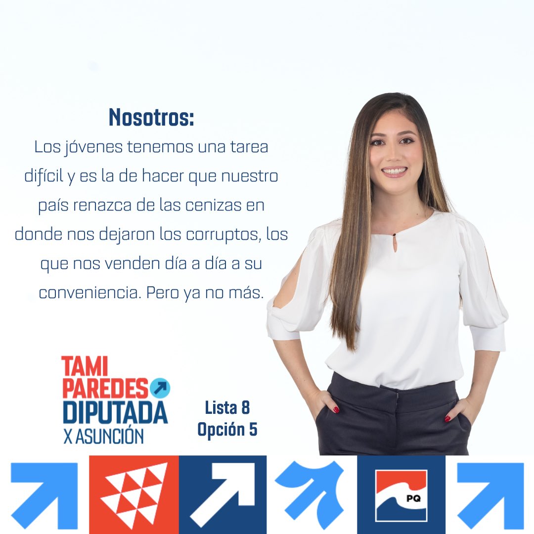 Hoy más que nunca, los protagonistas somos nosotros 🇵🇾💪🏼